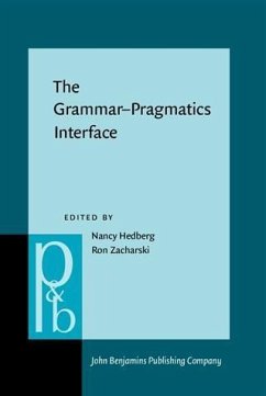 Cover Grammar-Pragmatics Interface (eBook, PDF)