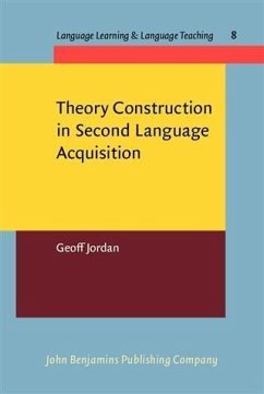 Cover Theory Construction in Second Language Acquisition (eBook, PDF)