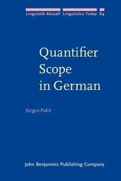 Cover Quantifier Scope in German (eBook, PDF)