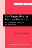 New Perspectives on Romance Linguistics (eBook, PDF)