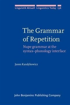 Grammar of Repetition (eBook, PDF) - Kandybowicz, Jason