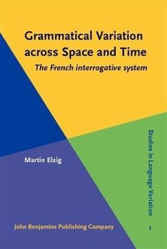 Cover Grammatical Variation across Space and Time (eBook, PDF)