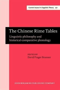 Cover Chinese Rime Tables (eBook, PDF)