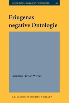 Eriugenas negative Ontologie (eBook, PDF) - Weiner, Sebastian Florian