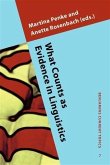 What Counts as Evidence in Linguistics (eBook, PDF)