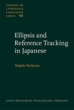 Ellipsis and Reference Tracking in Japanese (eBook, PDF) - Nariyama, Shigeko