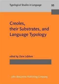 Cover Creoles, their Substrates, and Language Typology (eBook, PDF)