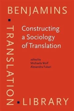 Cover Constructing a Sociology of Translation (eBook, PDF)