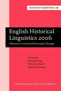 Cover English Historical Linguistics 2006 (eBook, PDF)