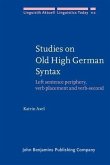 Studies on Old High German Syntax (eBook, PDF)