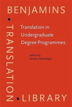 Translation in Undergraduate Degree Programmes (eBook, PDF)