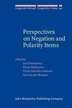 Cover Perspectives on Negation and Polarity Items (eBook, PDF)