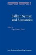 Balkan Syntax and Semantics (eBook, PDF) - Bild 1