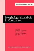 Morphological Analysis in Comparison (eBook, PDF)