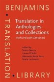 Translation in Anthologies and Collections (19th and 20th Centuries) (eBook, PDF) Translation in Anthologies and Collections (19th and 20th Centuries) (eBook, PDF)