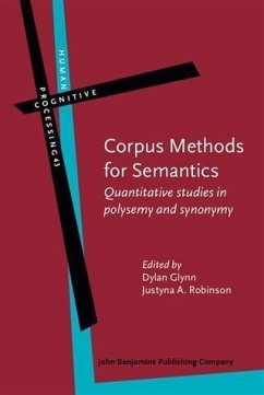 Cover Corpus Methods for Semantics (eBook, PDF)