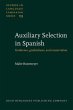 Auxiliary Selection in Spanish (eBook,... - Bild 1