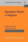 Typological Studies in Negation (eBook, PDF)