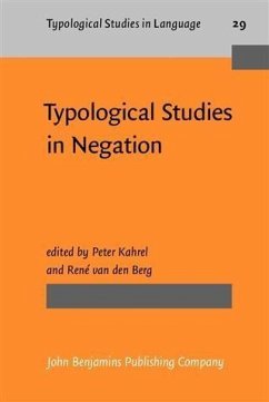 Cover Typological Studies in Negation (eBook, PDF)