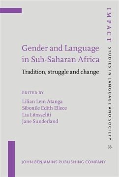 Cover Gender and Language in Sub-Saharan Africa (eBook, PDF)
