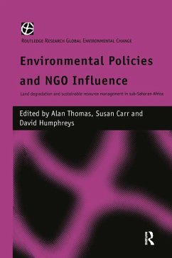 Cover Environmental Policies and NGO Influence (eBook, PDF)