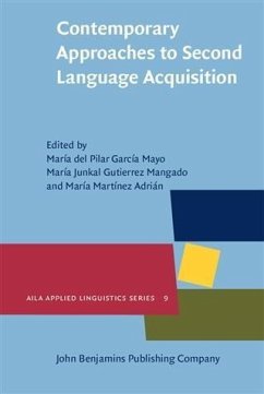 Cover Contemporary Approaches to Second Language Acquisition (eBook, PDF)