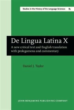 Cover De Lingua Latina X (eBook, PDF)