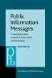 Public Information Messages (eBook, PDF) - Bild 1