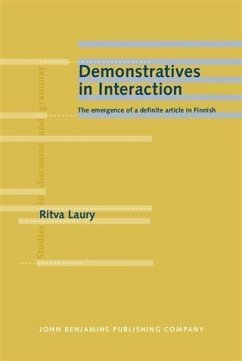 Demonstratives in Interaction (eBook, PDF) - Laury, Ritva