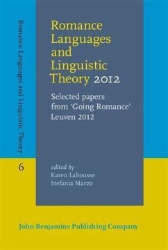 Romance Languages and Linguistic Theory 2012 (eBook, PDF)