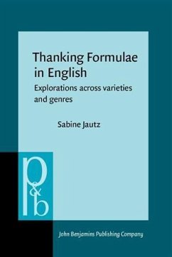 Cover Thanking Formulae in English (eBook, PDF)