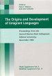 Origins and Development of Emigrant... - Bild 1