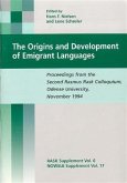 Origins and Development of Emigrant Languages (eBook, PDF)
