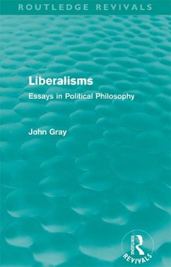 Cover Liberalisms (Routledge Revivals) (eBook, ePUB)