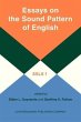 Essays on the Sound Pattern of English... - Bild 1