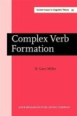 Complex Verb Formation (eBook, PDF)