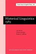 Historical Linguistics 1989 (eBook, PDF) - Bild 1