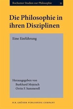 Die Philosophie in ihren Disziplinen (eBook, PDF)