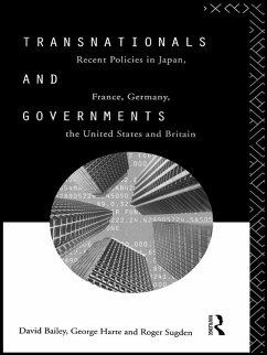 Transnationals and Governments (eBook, ePUB) - Bailey, David; Harte, George; Sugden, Robert