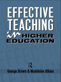 Effective Teaching in Higher Education (eBook, PDF)