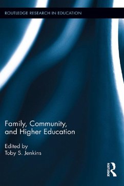 Cover Family, Community, and Higher Education (eBook, ePUB)