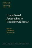 Usage-based Approaches to Japanese Grammar (eBook, PDF)