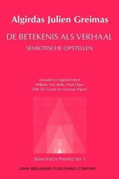 Cover De betekenis als verhaal (eBook, PDF)