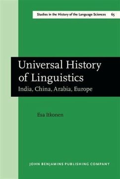 Universal History of Linguistics (eBook, PDF) - Itkonen, Esa