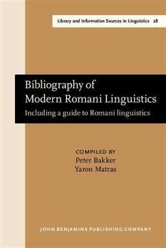 Cover Bibliography of Modern Romani Linguistics (eBook, PDF)