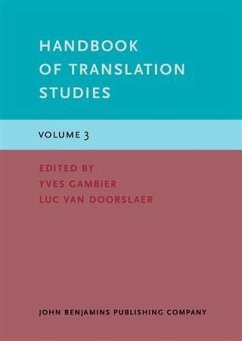 Cover Handbook of Translation Studies (eBook, PDF)