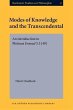 Modes of Knowledge and the... - Bild 1
