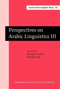 Perspectives on Arabic Linguistics (eBook, PDF)