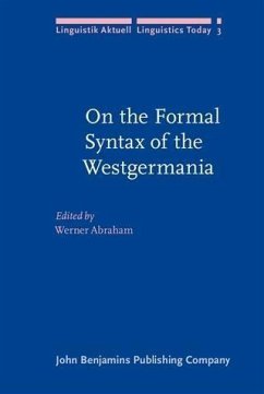 On the Formal Syntax of the Westgermania (eBook, PDF)