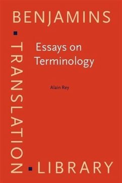 Essays on Terminology (eBook, PDF) - Rey, Alain